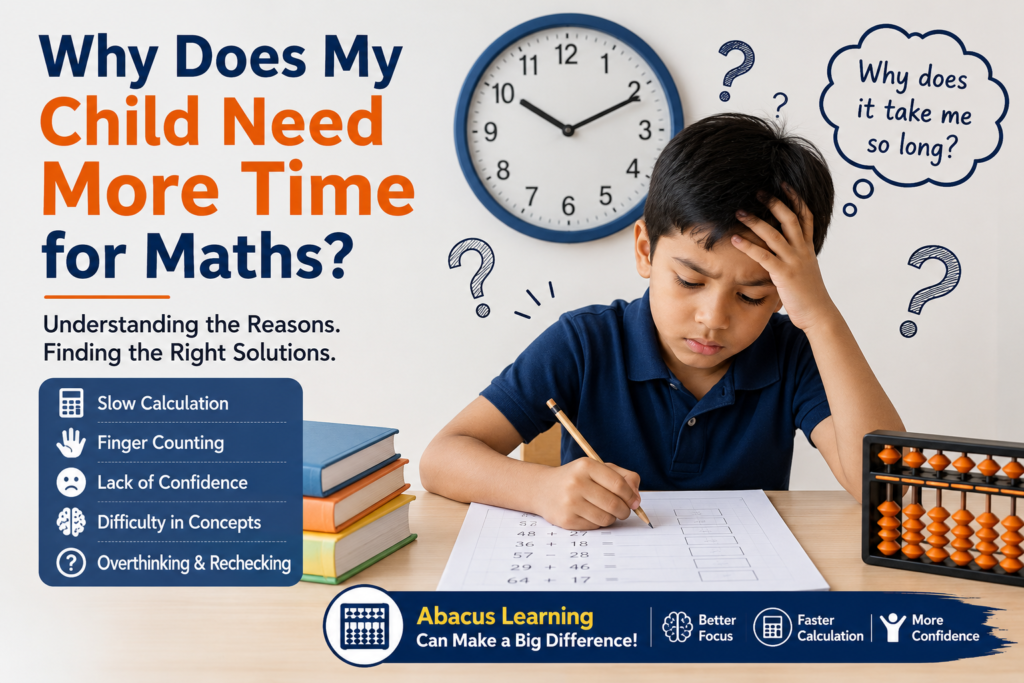 Why Does My Ch‍ild Need Mo⁠r‌e Tim‌e f​or Maths?