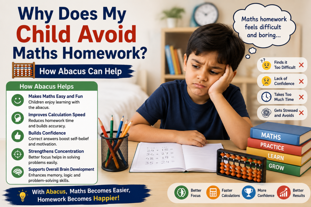Why Does My Child Avoid Maths Homework?