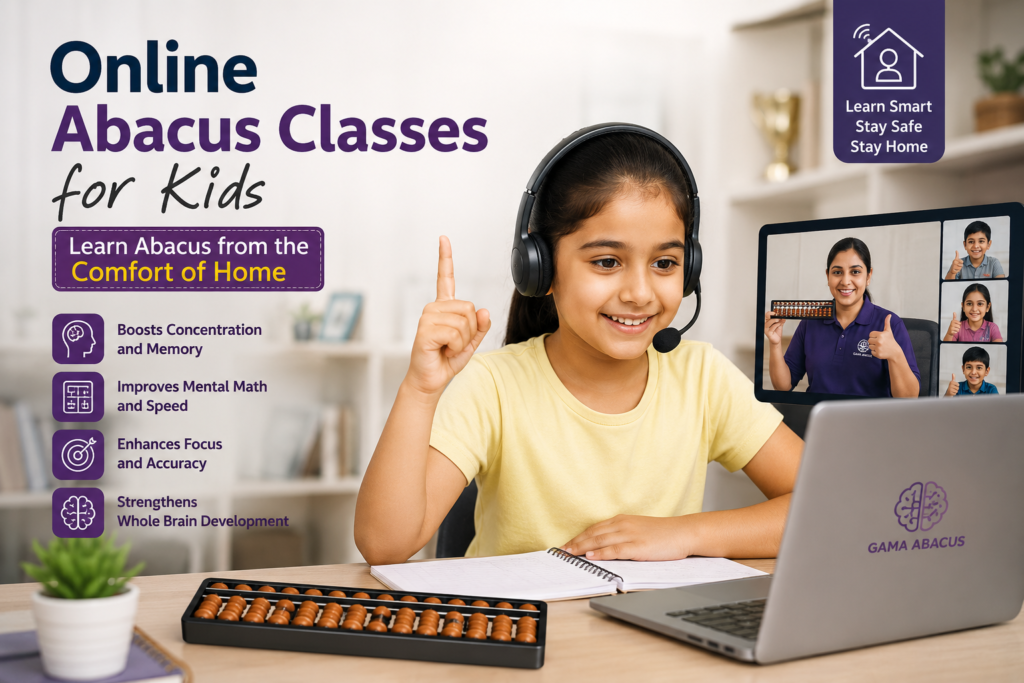 Online Abacus Classes‌ fo‌r Kids